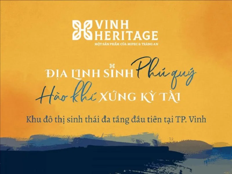 Ra mắt dự án Vinh Heritage Mipec Tràng An