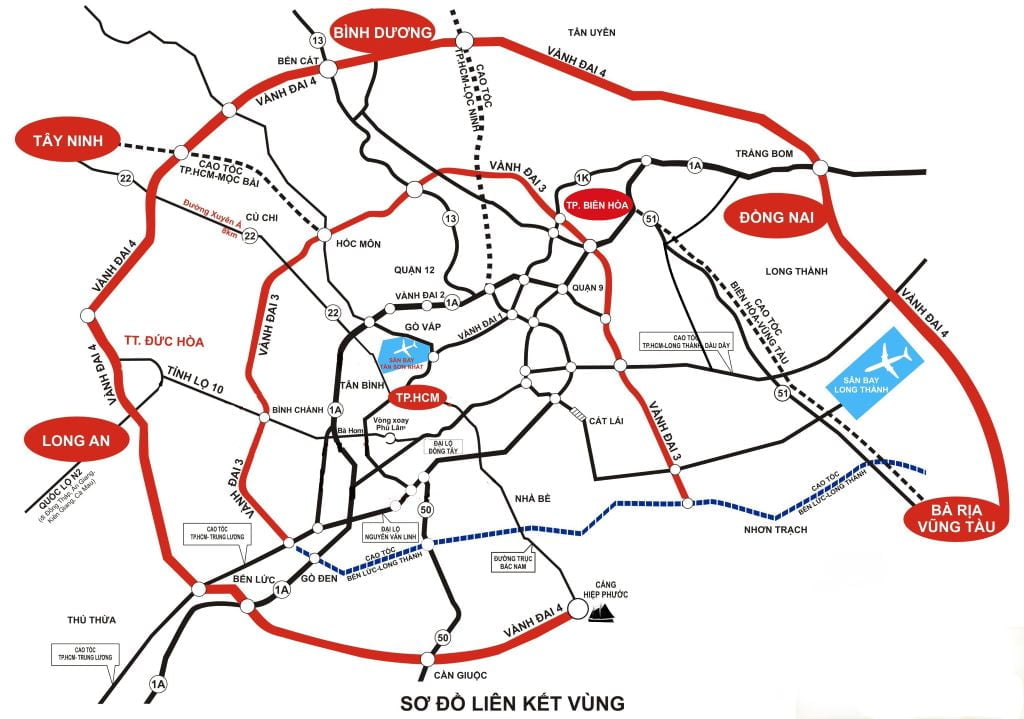 Quy hoạch hạ tầng kết nối The Sol City thông qua tuyến đường vành đai