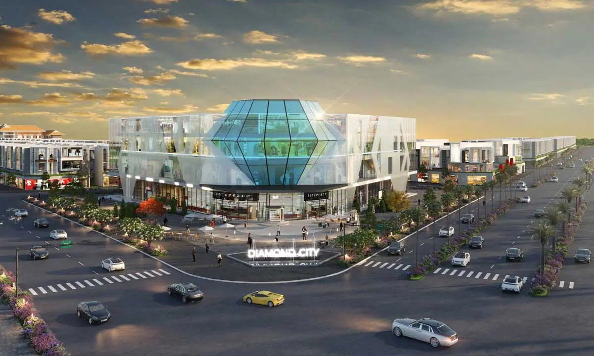 Trung tâm thương mại Diamond City Lộc Ninh Bình Phước