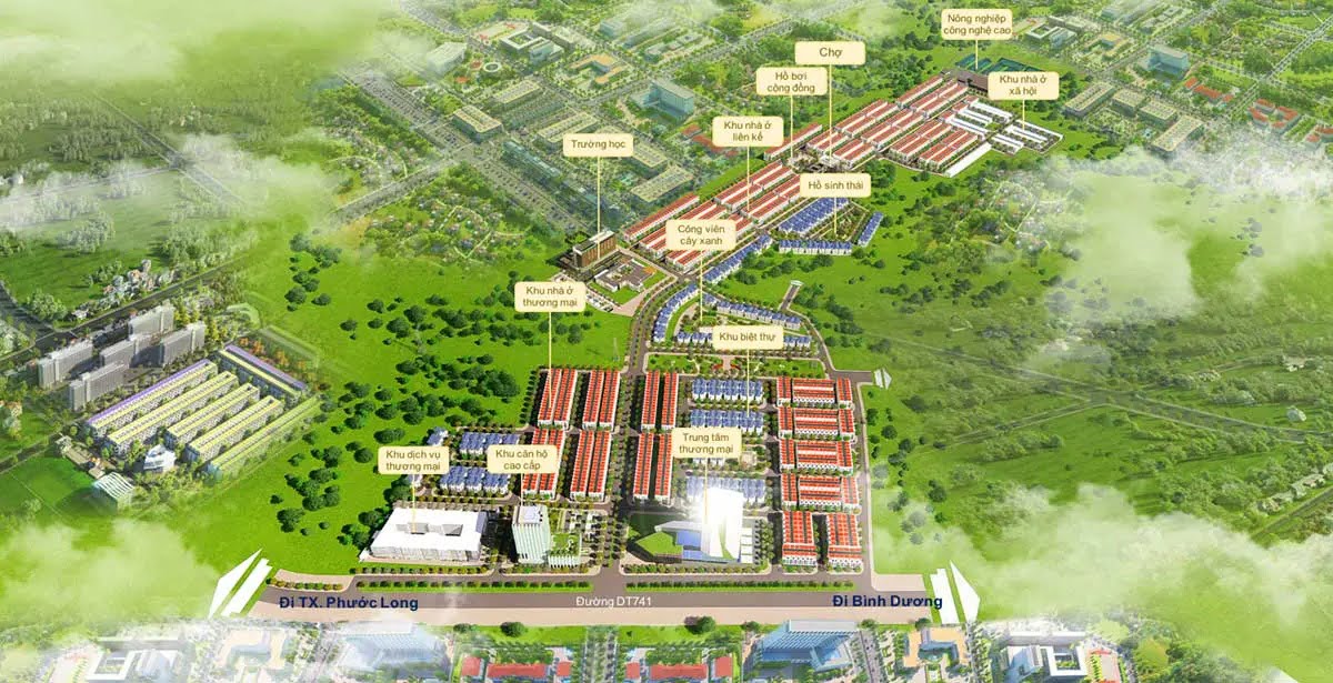 Tiện ích Dự án Felicia City Bình Phước