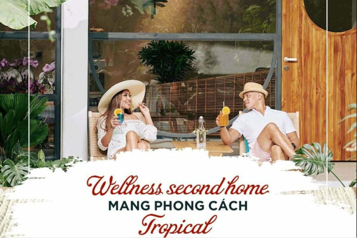 Wellness Second Home mang phong cách tropical